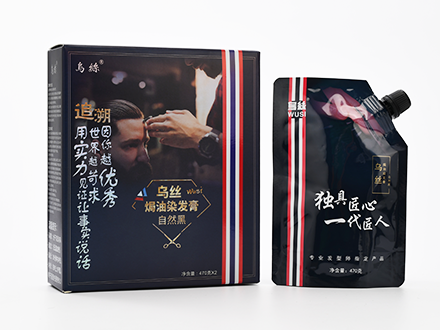 烏絲焗油染發(fā)膏-自然黑